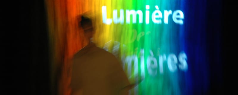 Lumière Lumières, exposition temporaire, Paris